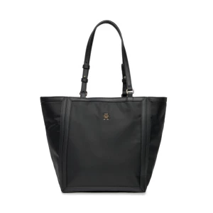 Torebka Tommy Hilfiger Th Essential S Tote AW0AW15717 Black BDS