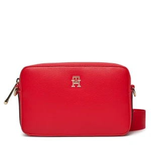 Torebka Tommy Hilfiger Th Essential Sc Camera Bag Corp AW0AW15707 Czerwony