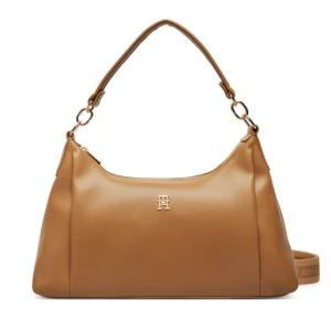 Torebka Tommy Hilfiger Th Essential Shoulder Bag AW0AW18373 Brązowy