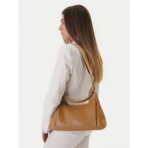 Torebka Tommy Hilfiger Th Essential Shoulder Bag AW0AW18373 Brązowy