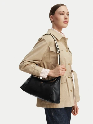 Torebka Tommy Hilfiger Th Essential Shoulder Bag AW0AW18374 Czarny