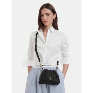 Torebka Tommy Hilfiger Th Feminine Mini Crossover AW0AW18718 Czarny
