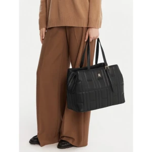 Zdjęcie produktu Torebka Tommy Hilfiger Th Feminine Tote AW0AW17452 Czarny
