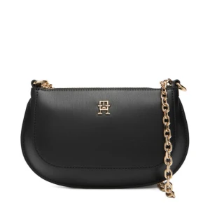 Torebka Tommy Hilfiger Th Glam Mini Chain Crossover AW0AW18142 Czarny