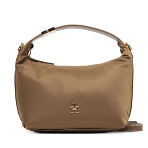 Torebka Tommy Hilfiger Th Go Crossover Nylon AW0AW18164 Brązowy
