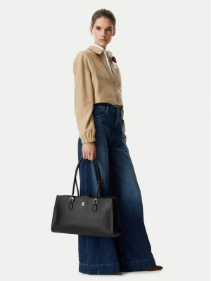 Torebka Tommy Hilfiger Th Grace Satchel AW0AW18750 Czarny