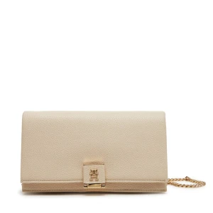 Torebka Tommy Hilfiger Th Her Flap W/Chain AW0AW17403 Beżowy