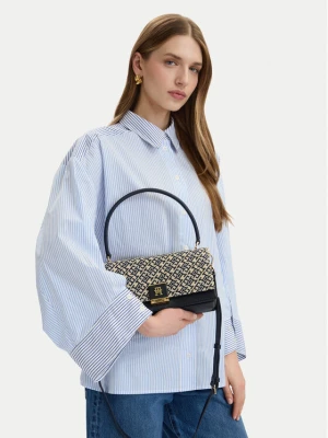 Torebka Tommy Hilfiger Th Her Med Crossover Jacqu AW0AW18638 Granatowy