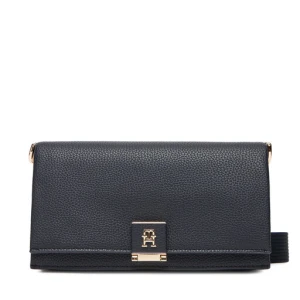 Torebka Tommy Hilfiger Th Her Mini Crossover Corp AW0AW17678 Granatowy