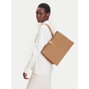 Torebka Tommy Hilfiger Th Her Tote AW0AW17191 Brązowy