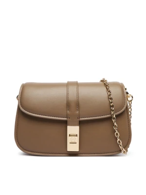 Torebka Tommy Hilfiger Th Heritage Chain Crossover AW0AW19319 Beżowy