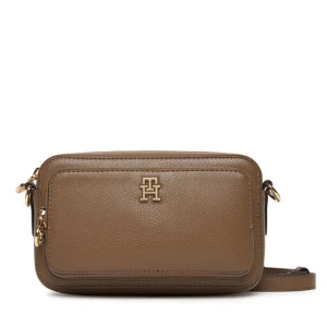 Torebka Tommy Hilfiger Th Icon Camera Bag AW0AW18120 Brązowy