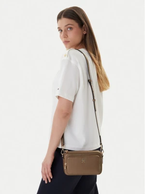 Torebka Tommy Hilfiger Th Icon Camera Bag AW0AW18120 Brązowy