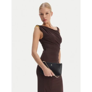 Torebka Tommy Hilfiger Th Icon Chain Shoulder Pouch AW0AW18298 Czarny