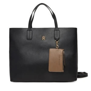 Torebka Tommy Hilfiger Th Icon Satchel AW0AW18122 Czarny