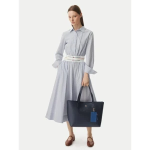 Torebka Tommy Hilfiger Th Icon Tote AW0AW18724 Granatowy