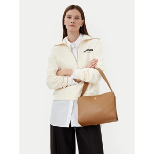 Torebka Tommy Hilfiger Th Legacy Med Satchel AW0AW17173 Brązowy