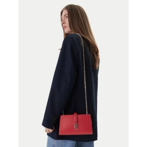 Torebka Tommy Hilfiger Th Libre Chain Crossover AW0AW18614 Czerwony