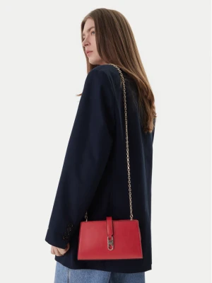 Torebka Tommy Hilfiger Th Libre Chain Crossover AW0AW18614 Czerwony