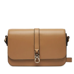 Torebka Tommy Hilfiger Th Libre Flap Crossover AW0AW17723 Brązowy