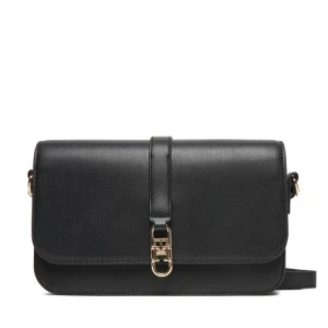 Torebka Tommy Hilfiger Th Libre Flap Crossover AW0AW17723 Czarny