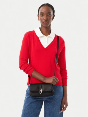 Torebka Tommy Hilfiger Th Libre Mini Crossover AW0AW19198 Czarny