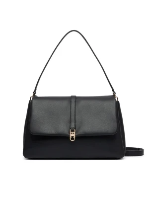 Torebka Tommy Hilfiger Th Libre Satchel AW0AW19197 Czarny