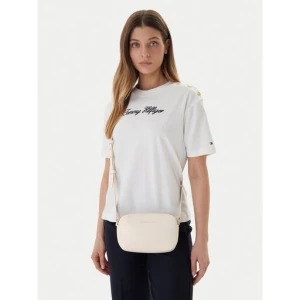 Torebka Tommy Hilfiger Th Logo Camera Bag AW0AW18115 Écru