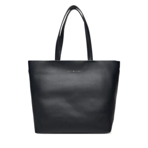 Torebka Tommy Hilfiger Th Logotape Tote AW0AW17693 Granatowy