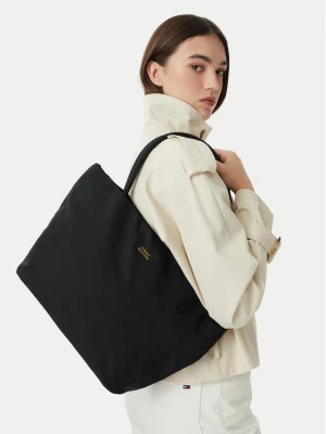 Torebka Tommy Hilfiger Th Marina Hobo / Tote Nylon AW0AW18862 Czarny