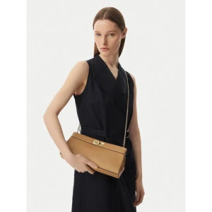 Torebka Tommy Hilfiger Th Modern Clutch AW0AW18727 Brązowy jasny