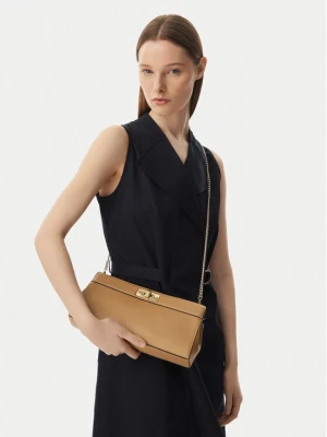Torebka Tommy Hilfiger Th Modern Clutch AW0AW18727 Brązowy jasny