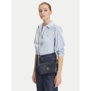 Torebka Tommy Hilfiger Th Modern Mini Crossover AW0AW17462 Granatowy