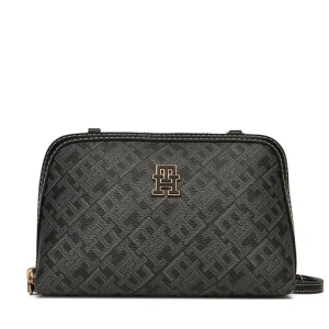 Torebka Tommy Hilfiger Th Monoplay Le Mini Crossover AW0AW17712 Czarny