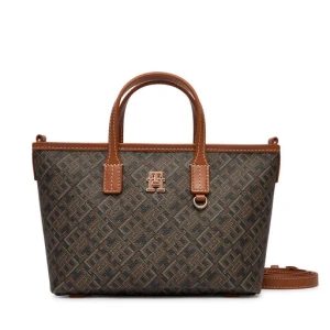 Torebka Tommy Hilfiger Th Monoplay Mini Tote Le AW0AW18848 Czarny
