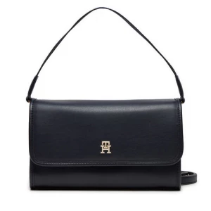 Torebka Tommy Hilfiger Th Monotype Shoulder Bag AW0AW16162 Space Blue DW6