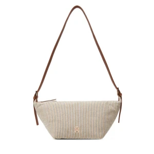 Torebka Tommy Hilfiger Th Premium Beach Le Sling Bag AW0AW17177 Beżowy