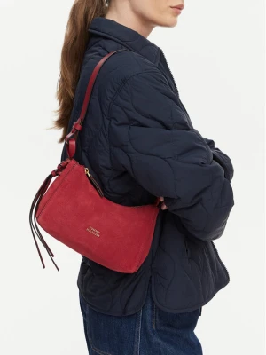 Torebka Tommy Hilfiger Th Statement Mini Should Bag Sue AW0AW18823 Czerwony