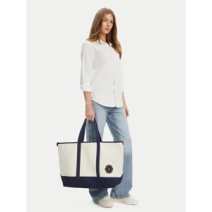 Torebka Tommy Hilfiger Th Summer Tote AM0AM13557 Biały