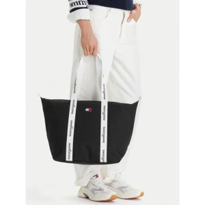 Torebka Tommy Hilfiger Tjw Ess Daily Tote AW0AW18461 Czarny