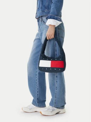 Torebka Tommy Jeans Tjw Archive Shoulder Bag AW0AW18074 Granatowy