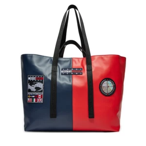 Torebka Tommy Jeans Tjw Archive Tote AW0AW16280 Granatowy