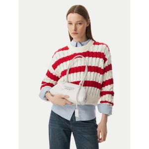 Torebka Tommy Jeans Tjw Bold Shoulder Bag AW0AW18787 Biały