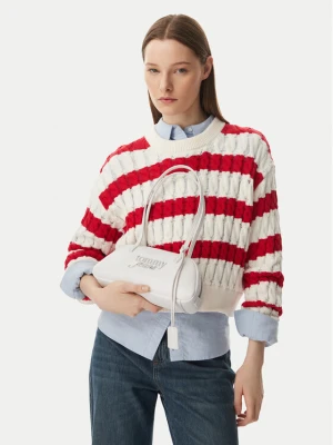 Torebka Tommy Jeans Tjw Bold Shoulder Bag AW0AW18787 Biały