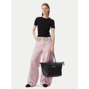 Torebka Tommy Jeans Tjw Bold Tote AW0AW18786 Czarny