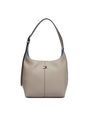 Torebka Tommy Jeans Tjw City Bucket AW0AW19062 Beżowy jasny