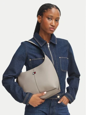 Torebka Tommy Jeans Tjw City Bucket AW0AW19062 Beżowy jasny