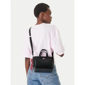 Torebka Tommy Jeans Tjw City Charm Mini Tote AW0AW18580 Czarny