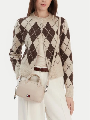 Torebka Tommy Jeans Tjw City Trunk Crossover AW0AW18084 Kremowy