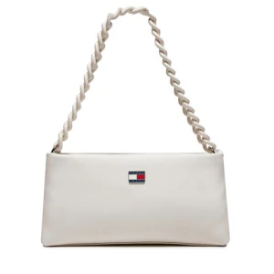 Torebka Tommy Jeans Tjw City-Wide Shoulder Bag AW0AW15937 Ancient White YBH